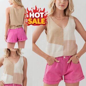 Reign Colorblock Knit Tank